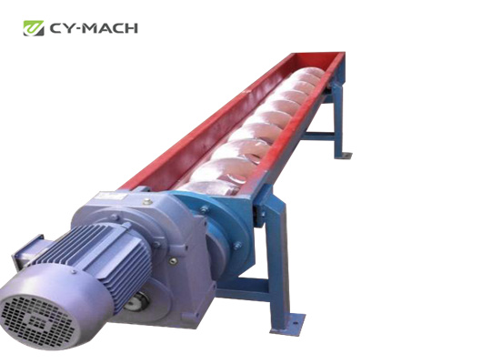 U trough screw conveyor